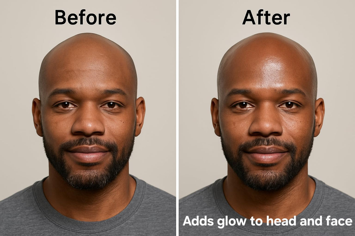 Bald Head Balm Moistuirzer. All Natural Scalp Treatment Soothes, Shines, and Protects. Journeyman Scent. Premium Organic Ingredients.