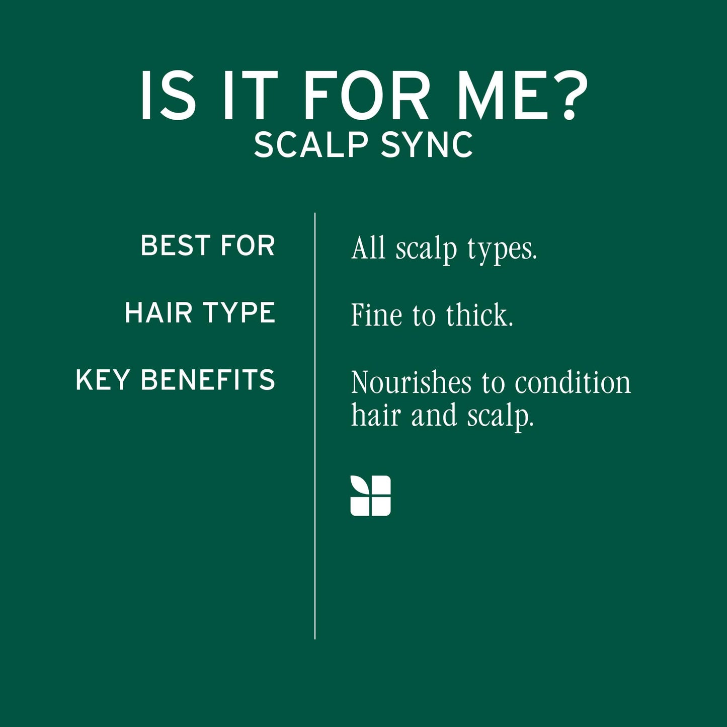 Biolage Scalp Sync Universal Conditioner - Nourishing & Hydrating for All Scalp Types, Lightweight Conditioning, Fermented Tea Blend & Glycolic Acid, Vegan & Paraben-Free, 8 Fl Oz, packaging may vary