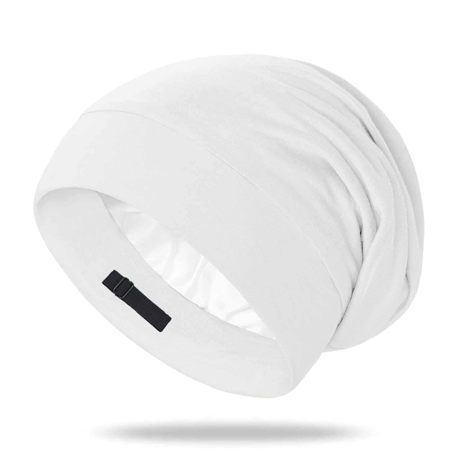 100% Silk Dreadlock Cap & Bonnet for Sleeping - Extra Large Hair Cover for Men & Women