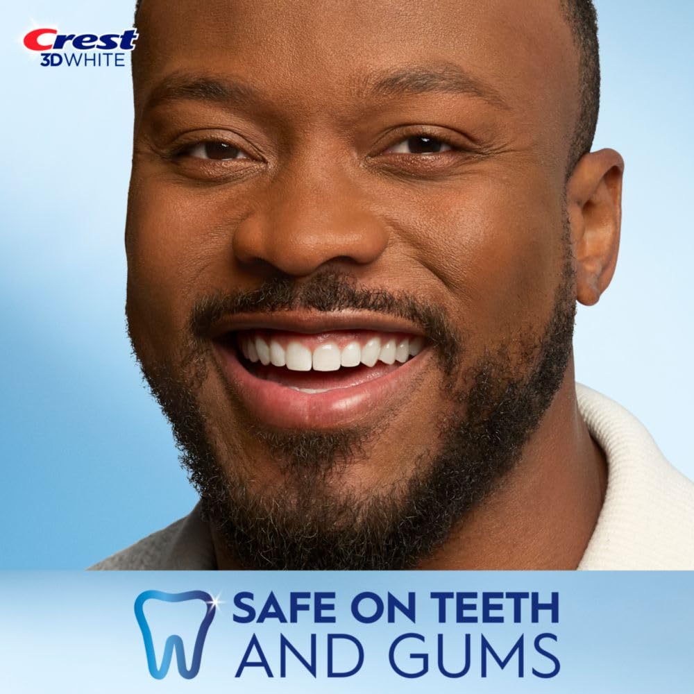 Crest 3D Whitestrips Age Renew – Teeth Whitening Kit, 21 Treatments, Each with 1 Upper/1Lower, 42 Strips – Crest 3DWhite Teeth Whitening Strips