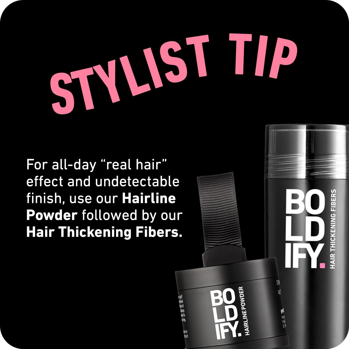 Boldify Hair Fibers Color Sample Kit - Fill In Thinning and Fine Hair for an Instantly Fuller, Thicker Look - 14 Shades for Women & Men - Light + Medium Browns