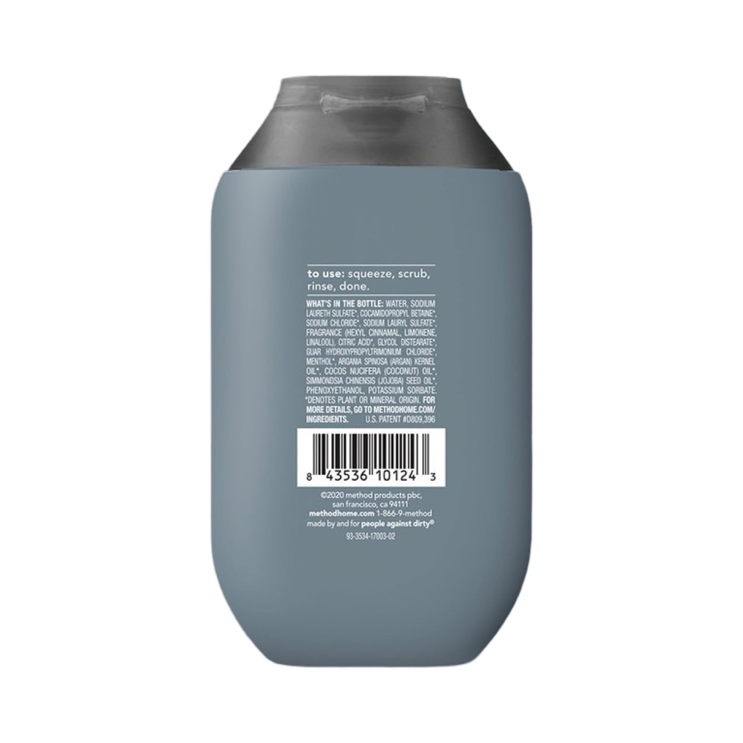 Method Men 2-in-1 Shampoo + Condtioner, Sea + Surf 3.4 Ounces.