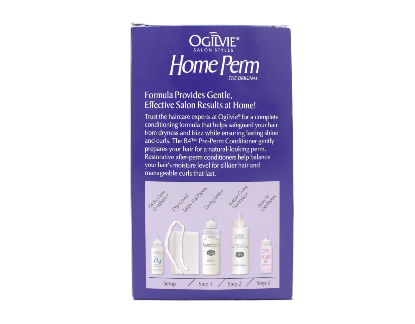 Ogilvie Home Perm For Color Treated Hair, Pack of 3