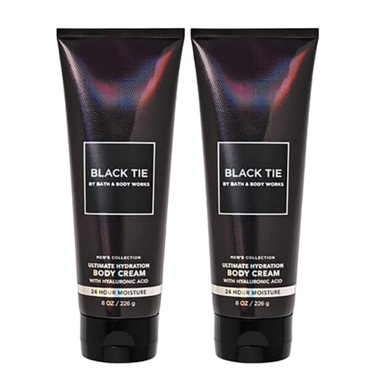 Men's Ultimate Hydration Ultra Shea Body Cream 2-Pack - 8 Oz Black Tie