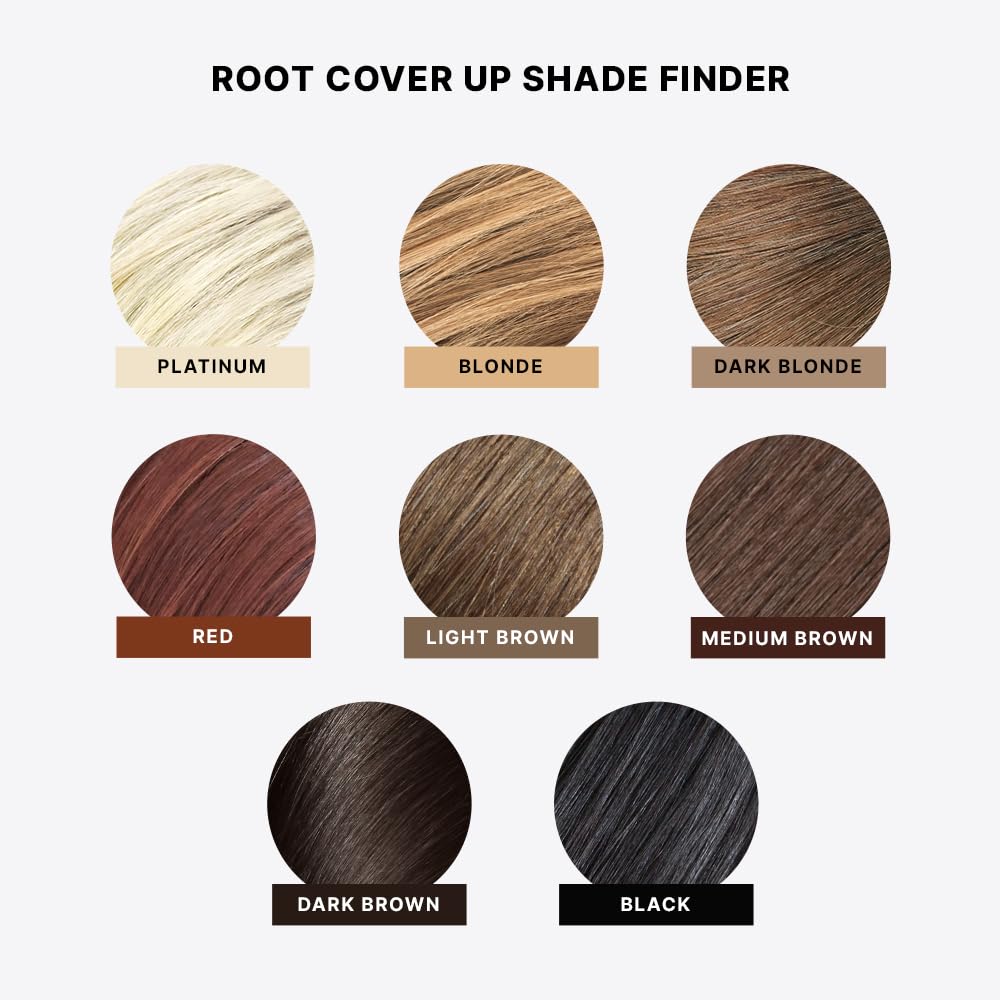 COLOR WOW Root Cover Up, Medium Brown – Instant Grey Coverage and Temporary Touch-Up, Water and Sweat Resistant, No mess Award-Winning Formula