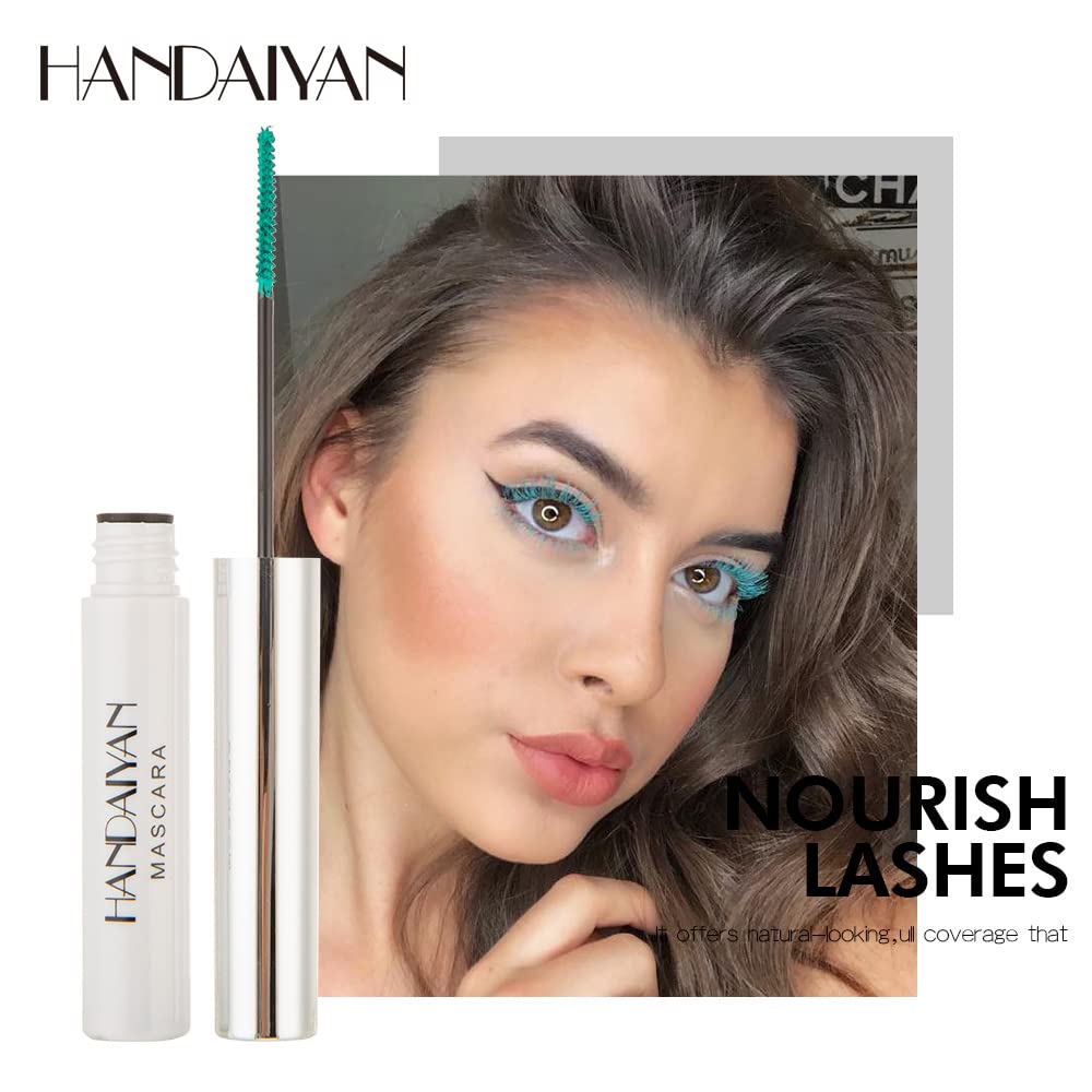 Colored Mascara Set - 9 Waterproof Shades for Long-Lasting Eye Makeup - Perfect Mother's Day Gift