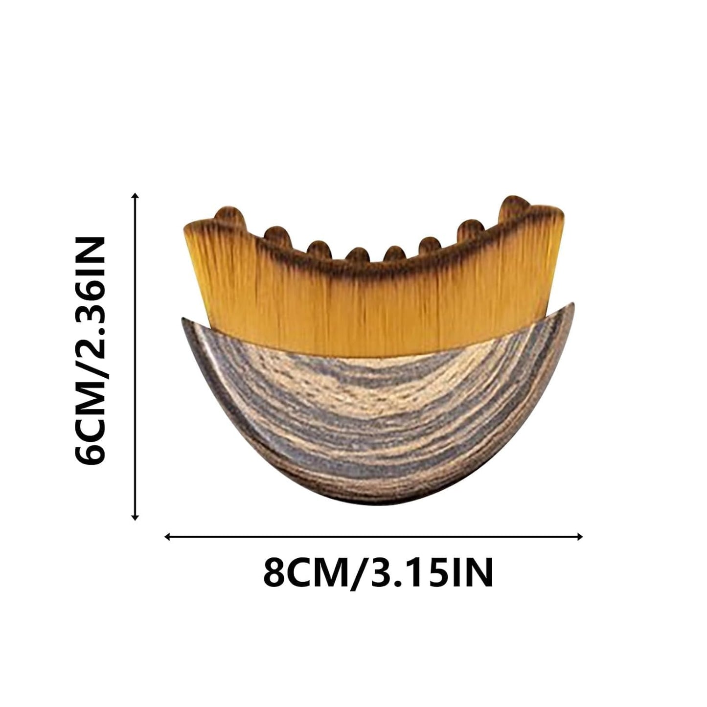 Lymphatic Contour Face Brush, Dry Brushing Face Brush, Lymphatic Drainage Massager for Face, Chin & Jawline Sculpting, Ergonomically Designed to Fit The Skin Precisely and Relieve Fatigue