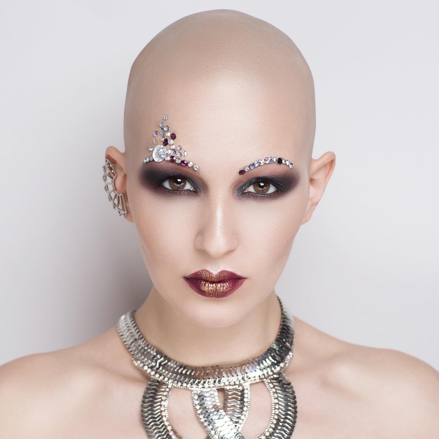 NACHLYNN 2/4/6 Pcs Halloween Bald Cap for Adult Makeup - Latex Caps, Nylon Wig Cap Costume for Halloween Party Men (Classic, 2)