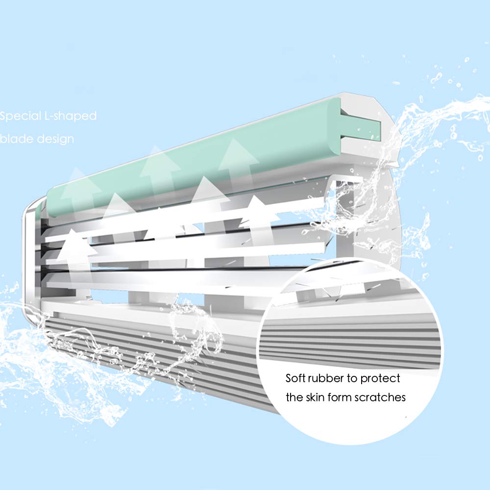 Domon Women's Razor Set - 6 Refills, 3-Blade Shaver for Face, Legs & Bikini Area