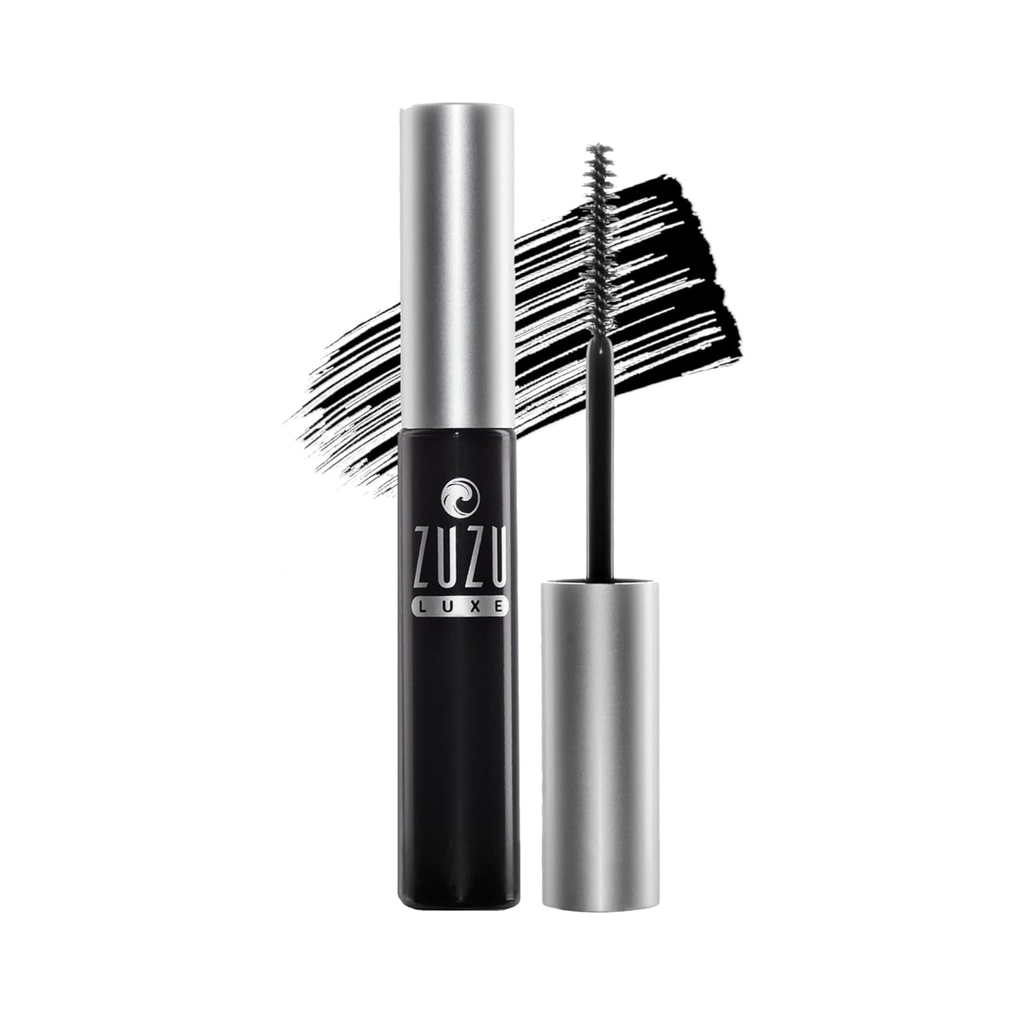 ZUZU LUXE Vegan Mascara - Water-Resistant, Paraben-Free, Volume-Enhancing, 0.25 oz