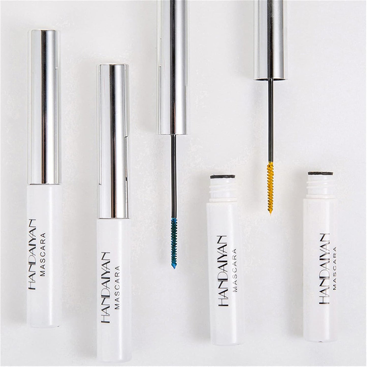 Colored Mascara Set - 9 Waterproof Shades for Long-Lasting Eye Makeup - Perfect Mother's Day Gift