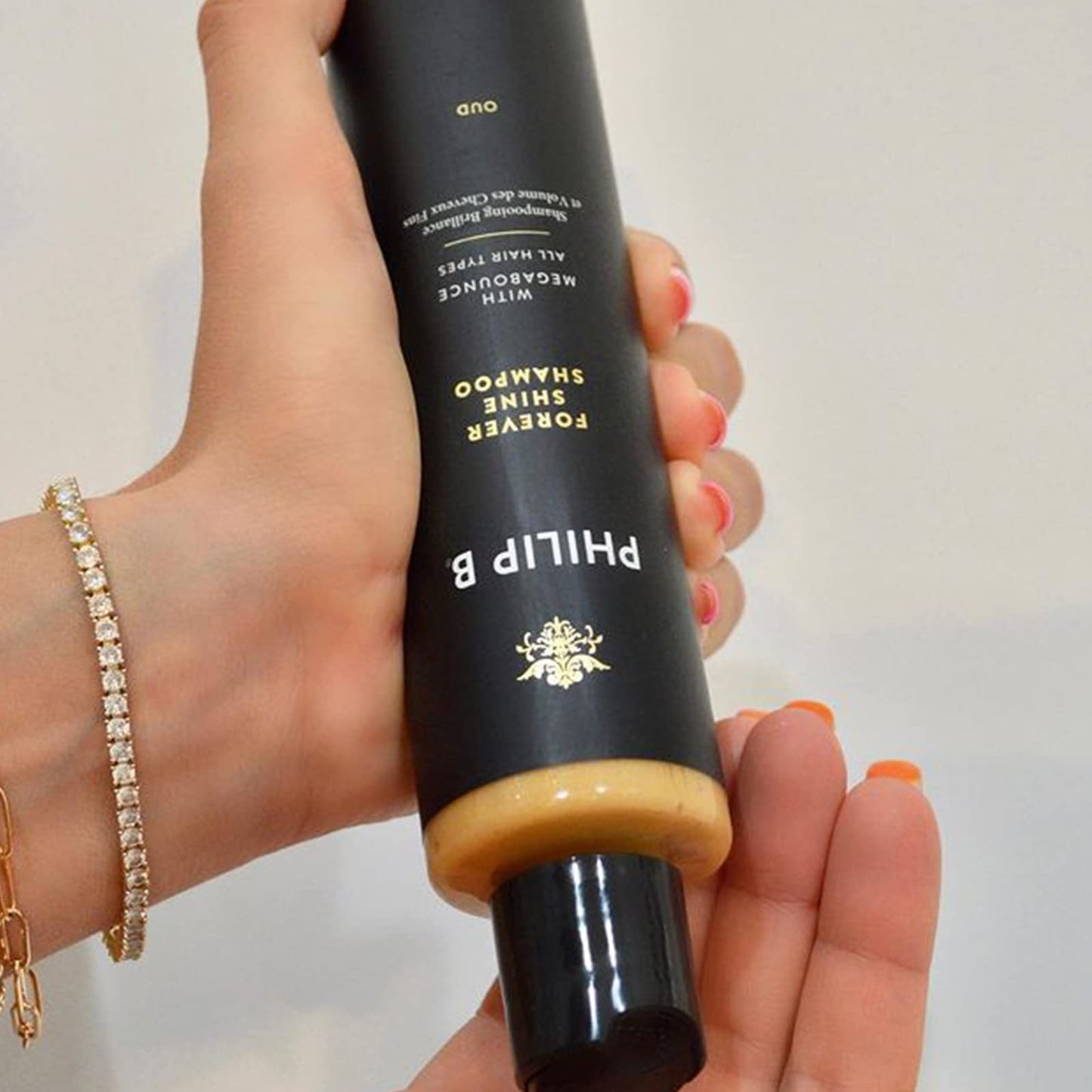 PHILIP B Forever Shine Shampoo, 2 fl. oz. (60 ml) - Volumizing Cleanser With Notes of Pure Oud Leaves Hair Smooth & Glossy, Reduces Frizz, For All Hair Types