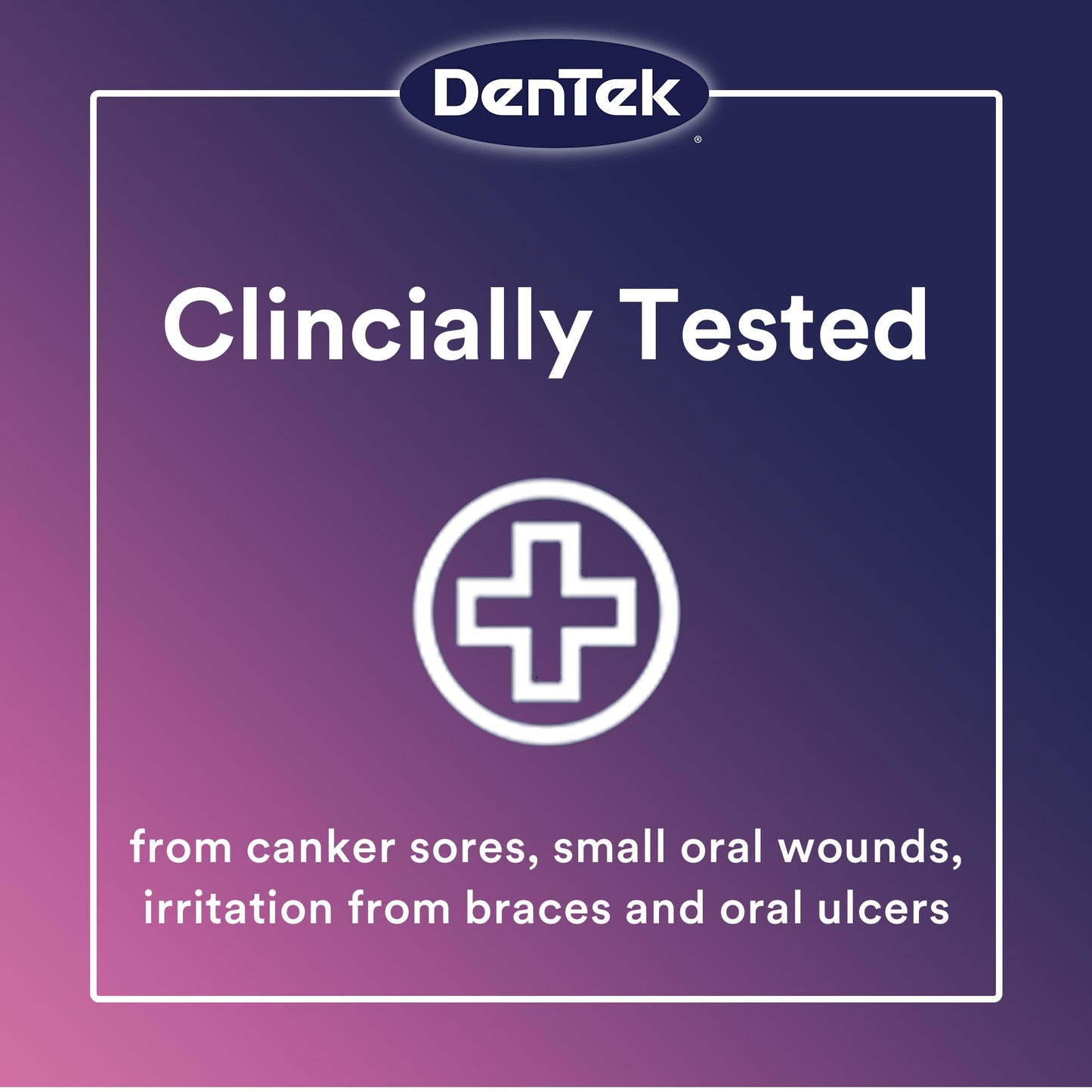 DenTek Canker Relief Sore Patch Relieves Canker Pain, 6 Count (Pack of 1)