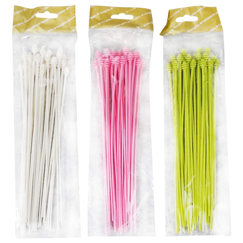 FRCOLOR Hair Roller Pins 90pcs Plastic Brush Roller Pick Perm Needle Barber's Special Hairdressing Tool for Hair Curling Styling Accessories
