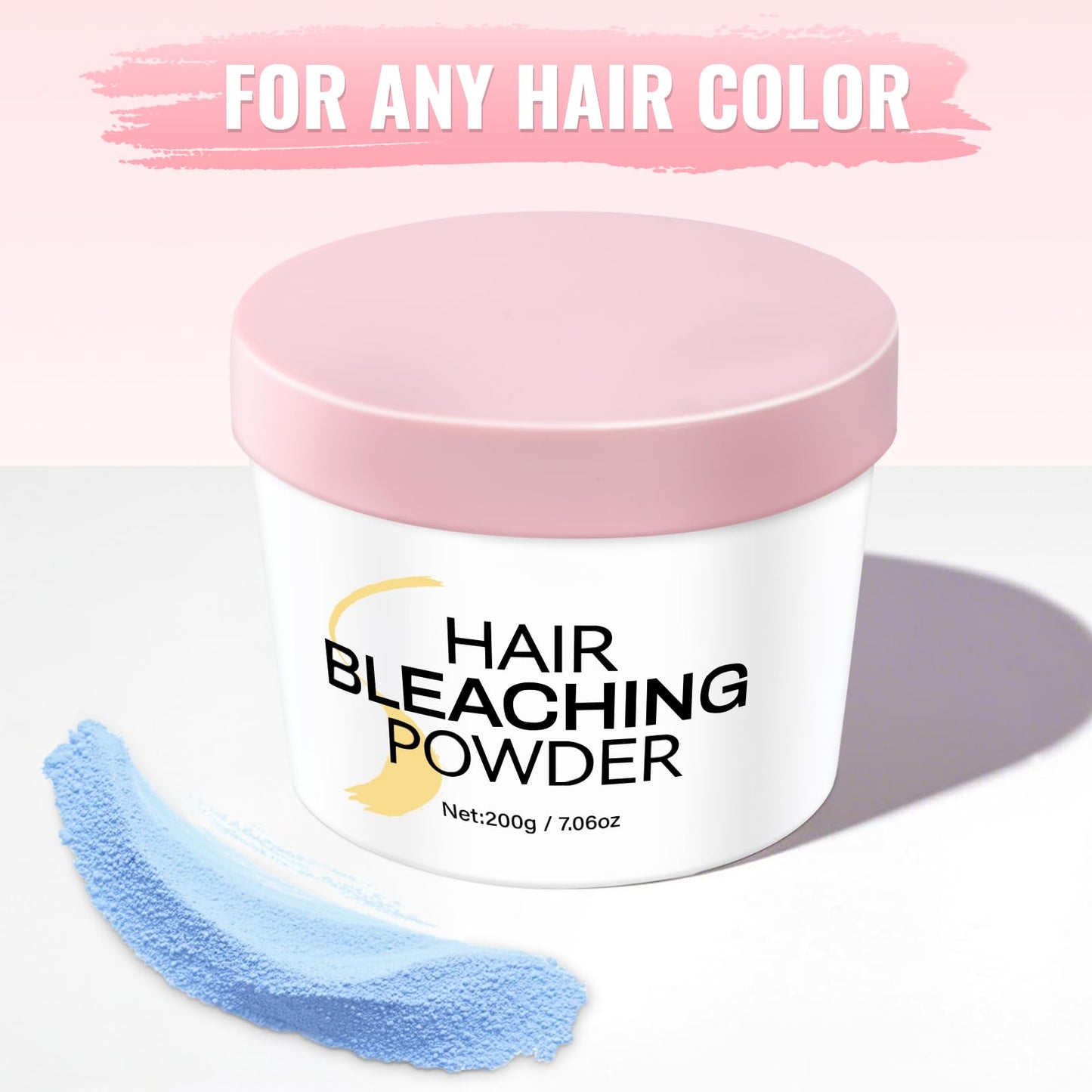 Bleach for Hair Lightening, Professional Hair Bleaching Powder, High Performance Up to 9 Levels of Lift for Hair Highlights & Lightening