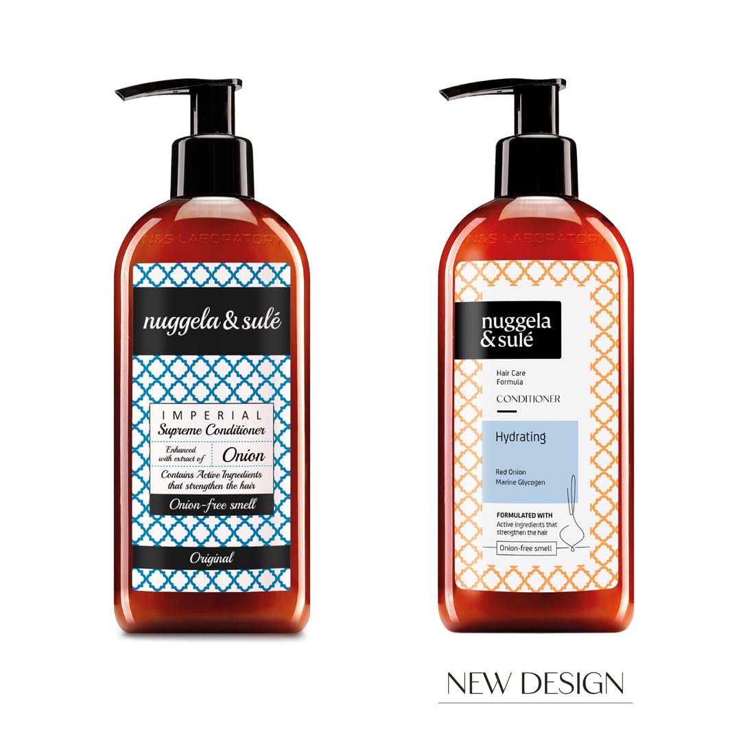 Nuggela & Sule IMPERIAL Supreme Conditioner with onion extract 250ml / 8.45 FL.Oz. Paraben free, Cruelty free. Doesn't oil. Strengthens, nourishes, provides IMPERIAL shine. Stimulates hair growth