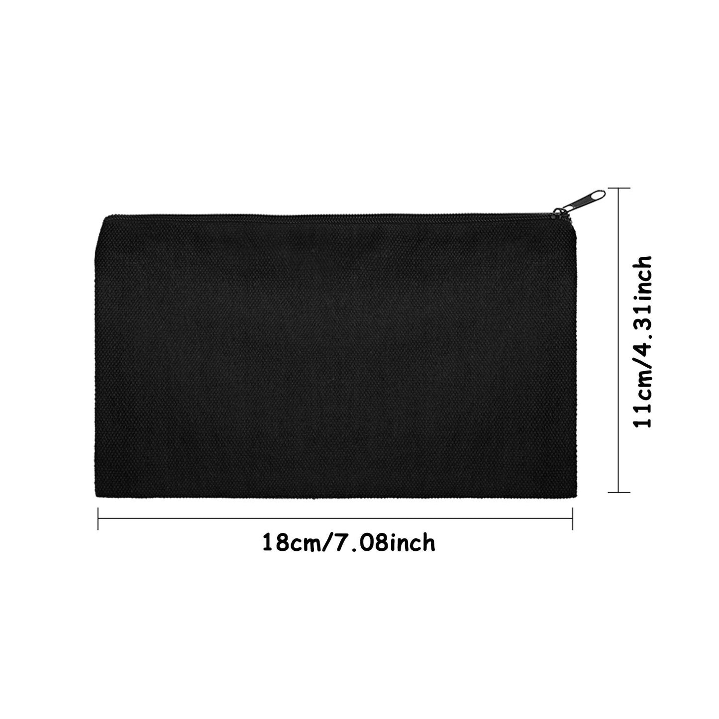 16 Pack Canvas Makeup Bags - Blank Zipper Pouches for DIY Crafts & Travel Toiletry Storage (Beige)