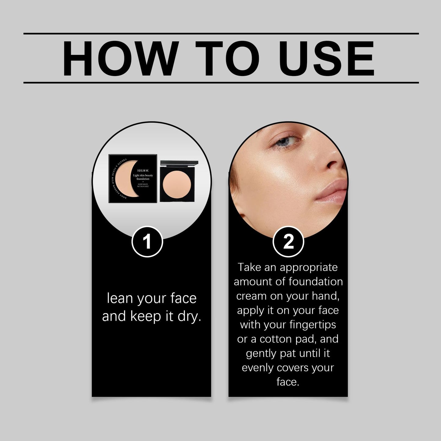 EELHOE Under Eye Concealer, EELHOE Under Eye Concealer For Dark Circles, Neutraln Under Eye Brightener Instantly Waterproof And Sweatproof (Ivory)