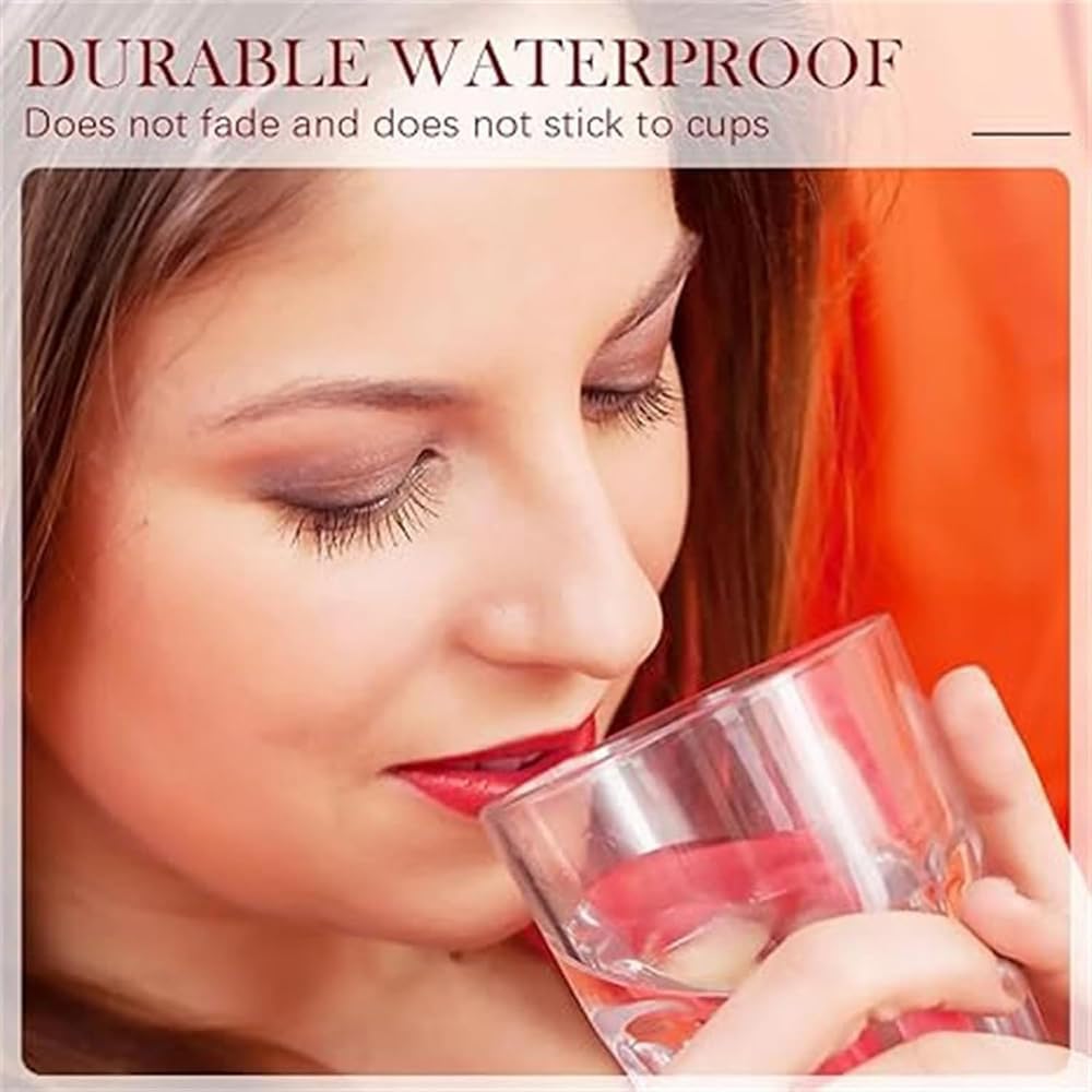 Lips Staining Lip Oil, Lip Tint Oil, Hailnrothwad 12 Colors Cream Texture Lipstick, Non-stick to Cup Non-fading Long Lasting Moisturizing (01)