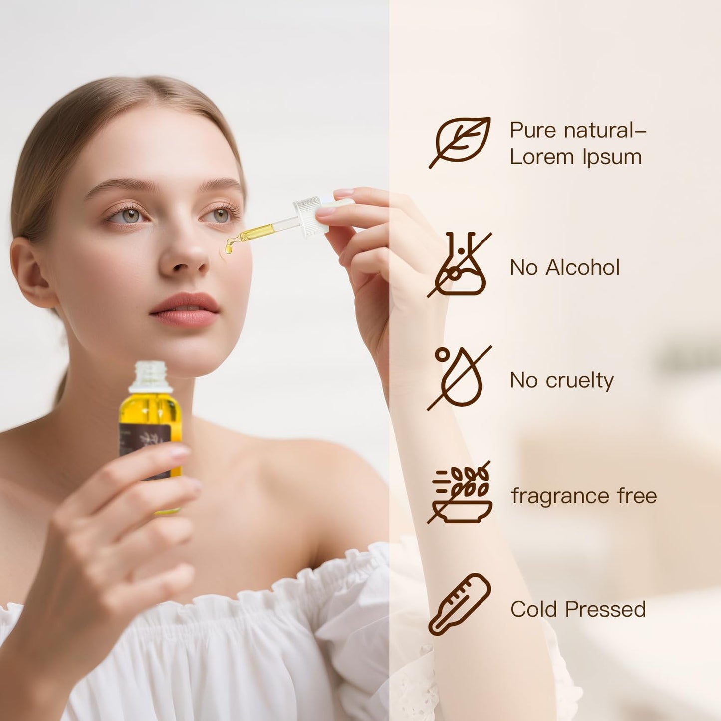 Vitamin E Oil 80,000 IU with Bakuchiol for Wrinkles & Scars - 30ml Natural Skin Moisturizer