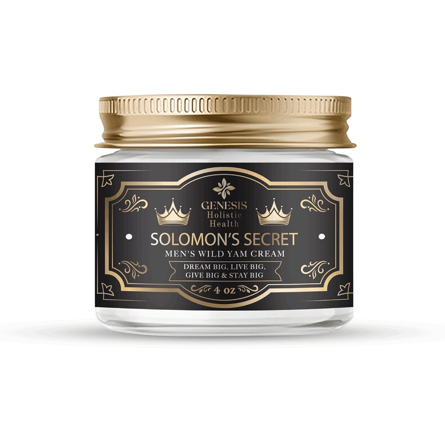 Wild Yam Root Cream for Men – Organic Vitality Support, Non-Toxic Formula, 2oz