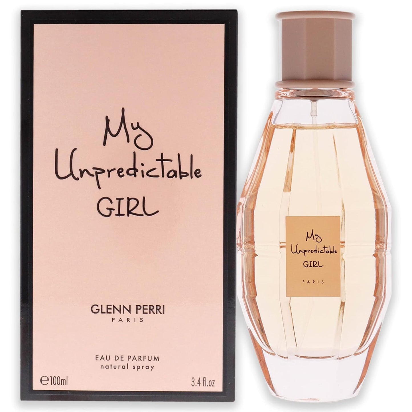 Unpredictable Girl by Glenn Perri Eau de Parfum Spray for Women - 3.4 oz