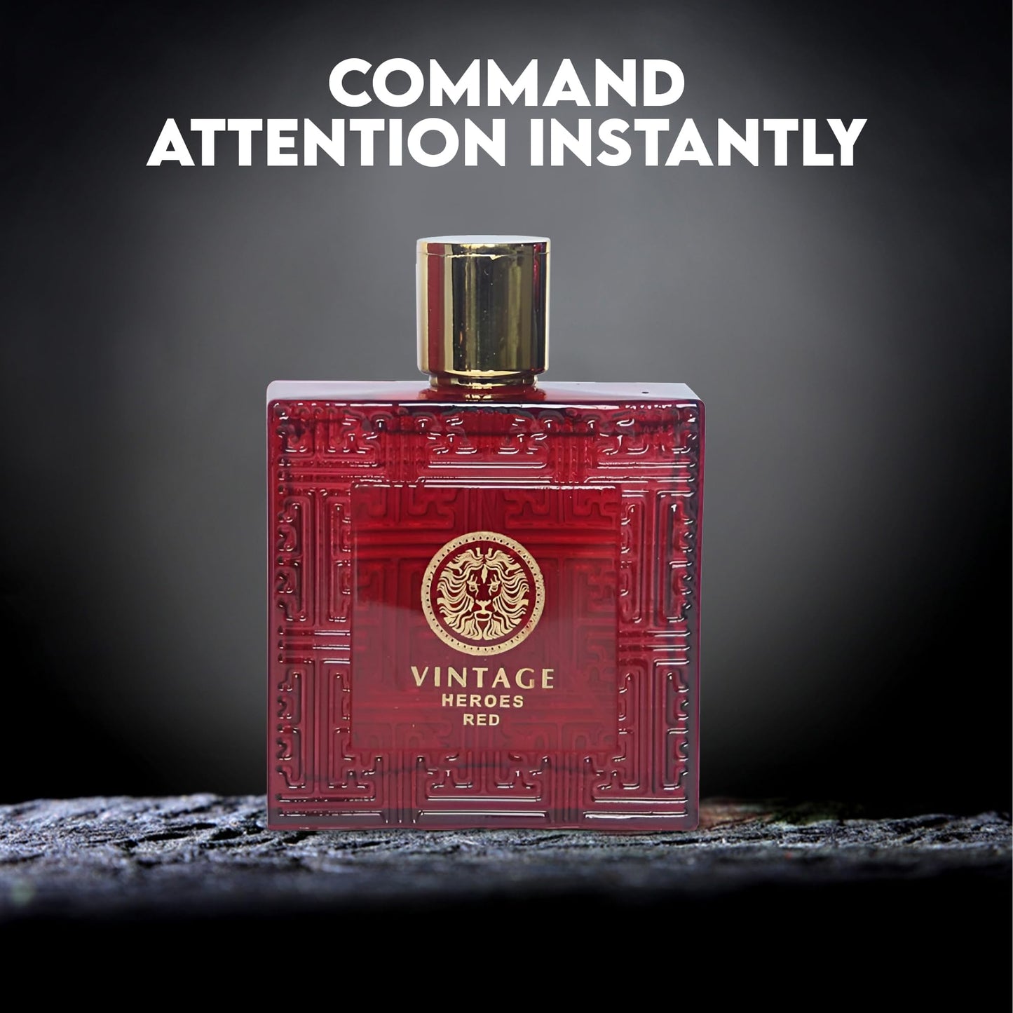 A CENTER 3Pack Men Colognes Vintage Heroes Series Eau De Parfume Spray with Woody Floral & Fruity Scent Perfume Gift Set Day to Night Luxury Fragrances