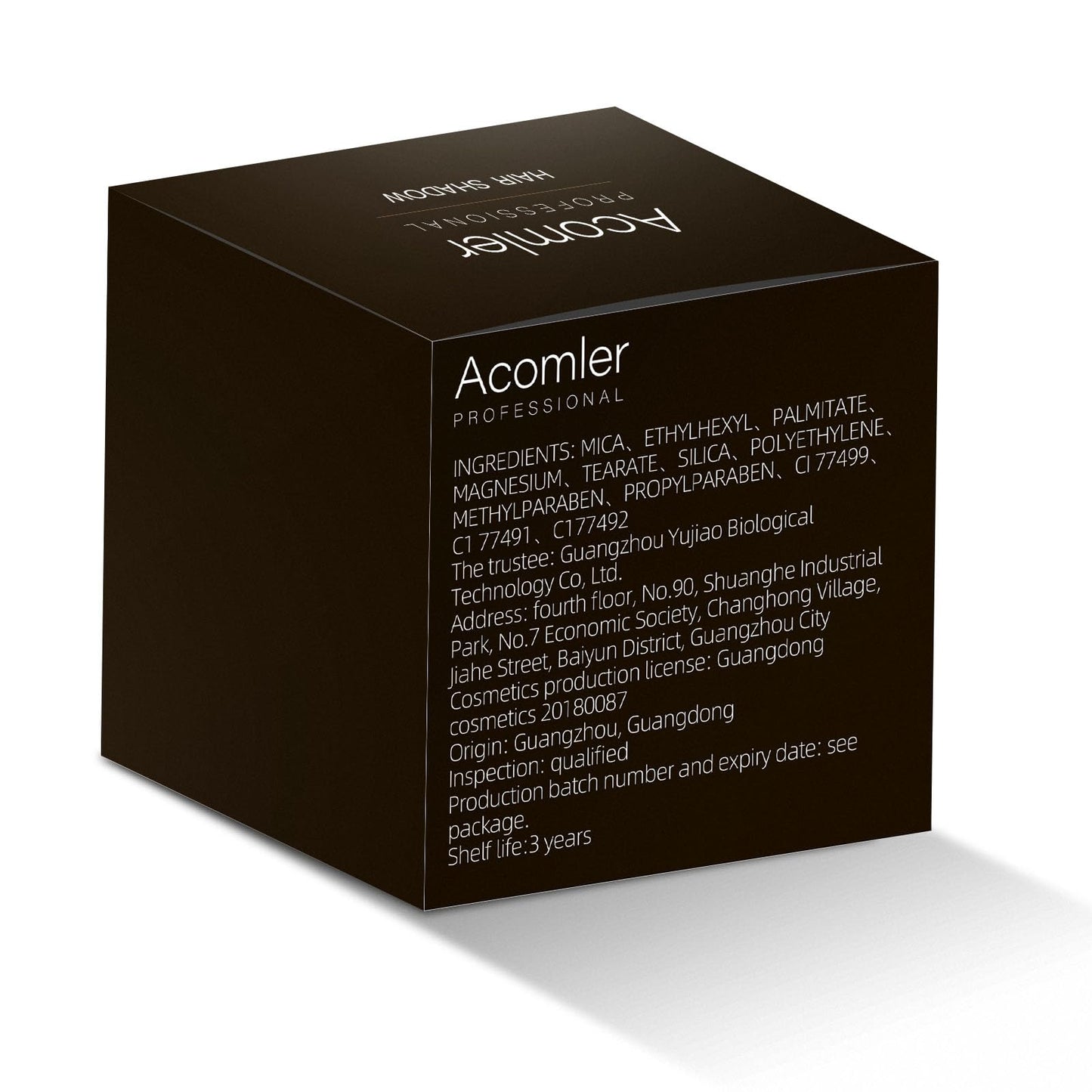 Acomler Instantly Root Touch Up Hairline Shadow Powder,Root Cover Up Hair Color,Dark Brown for Thinning Hair, Grey Hair Coverage Hair Powder for Women with Eyebrows,Beard Line,Bald Spots (Dark Brown)