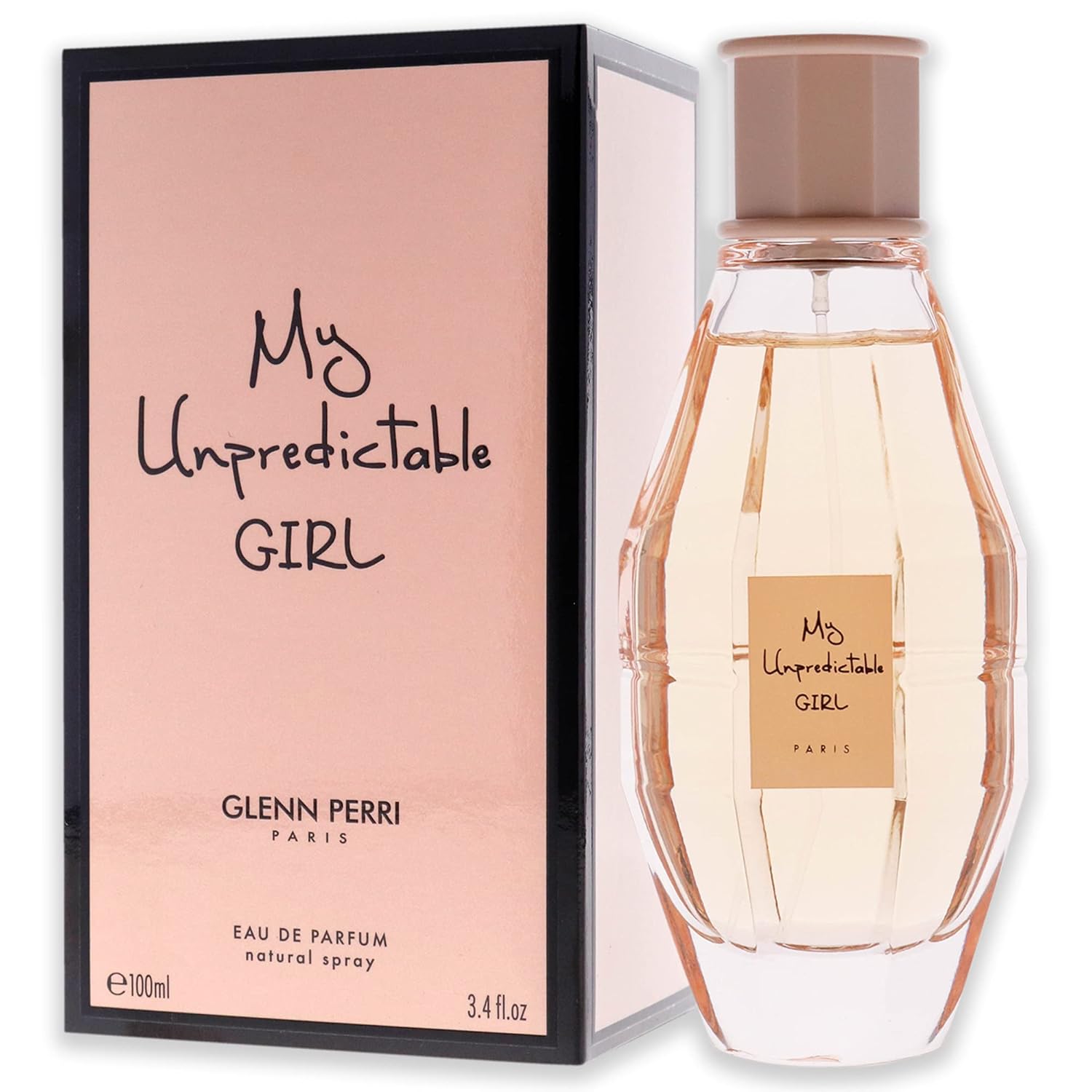 Unpredictable Girl by Glenn Perri Eau de Parfum Spray for Women - 3.4 oz