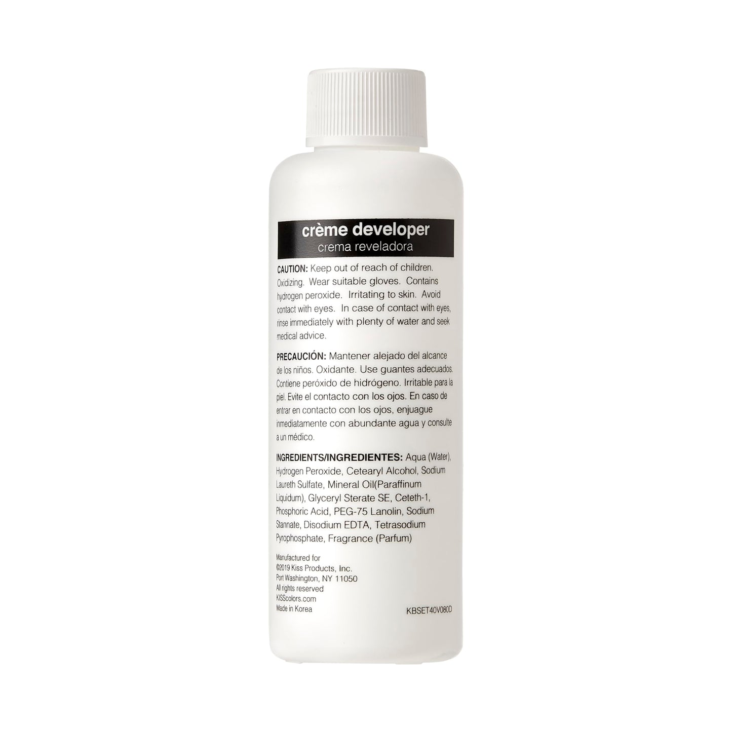 KISS Lift Up Complete Hair Bleach & Icy Silver Toner Kit, Gentle Conditioning Formula that Reduces Brassiness, Complete 6-Pc DIY Bleach Kit, ICE