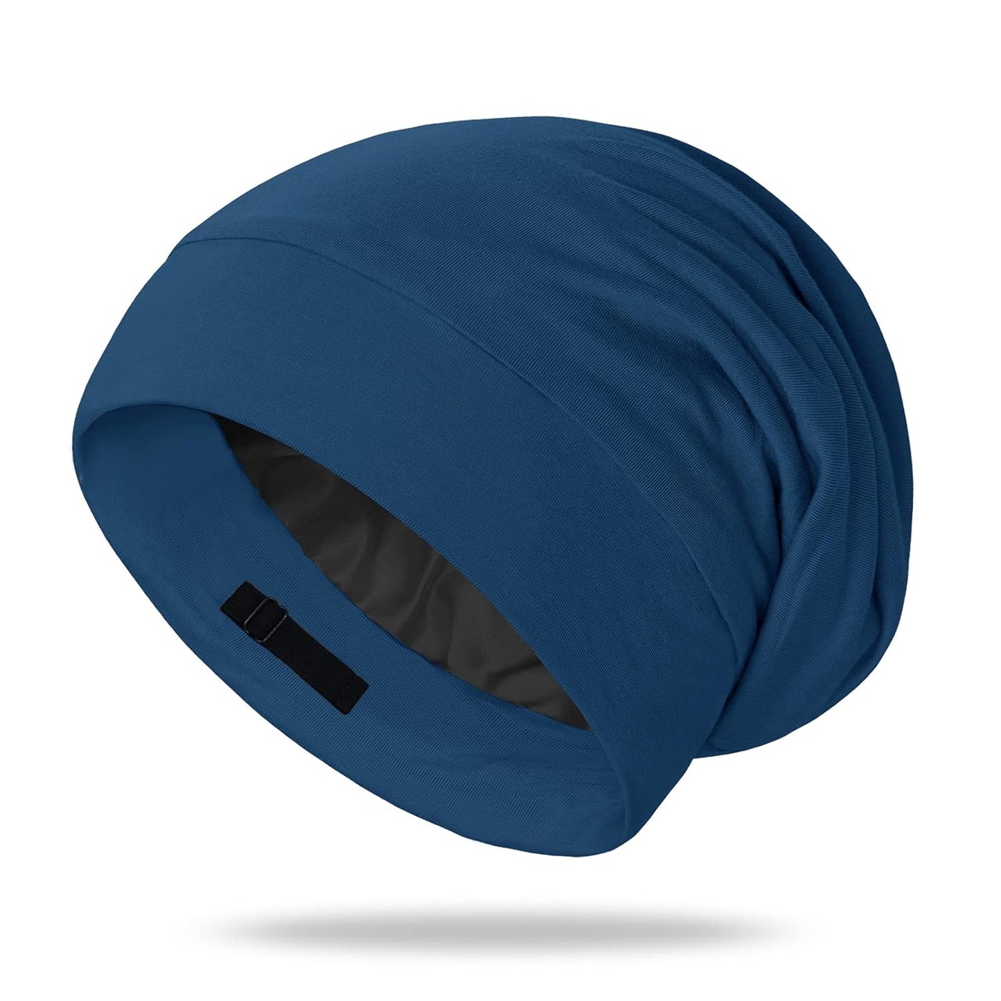 100% Silk Dreadlock Cap & Bonnet for Sleeping - Extra Large Hair Cover for Men & Women