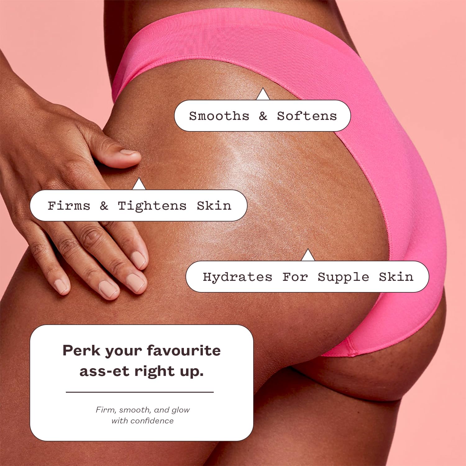 Booty Drops Firming Body Oil with Caffeine & Jojoba | Vegan & Cruelty-Free 30ml