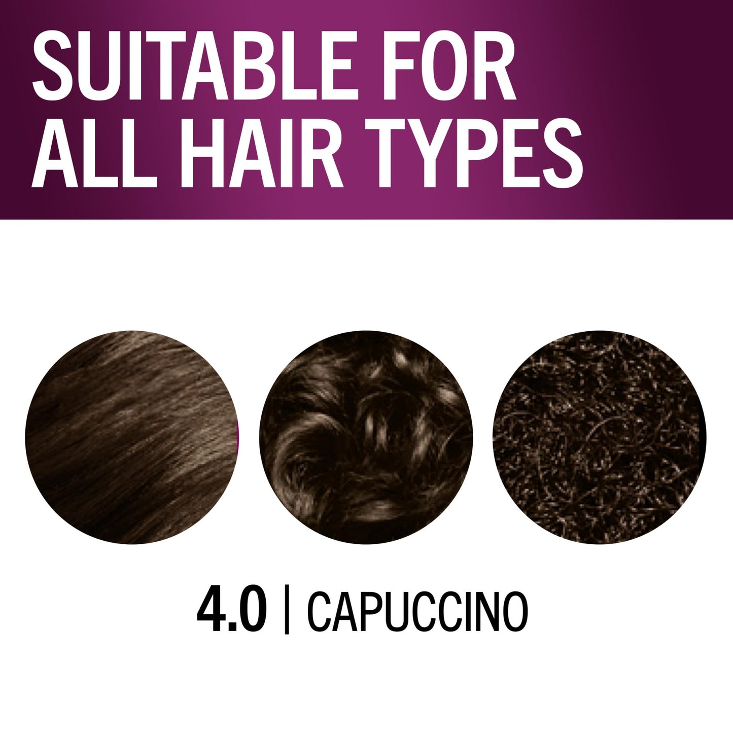 Schwarzkopf Keratin Color Permanent Hair Color, 4.0 Cappuccino, 1 Application - Professionally Inspired Permanent Hair Dye, for up to 80% Less Breakage vs Untreated Hair and up to 100% Gray Coverage