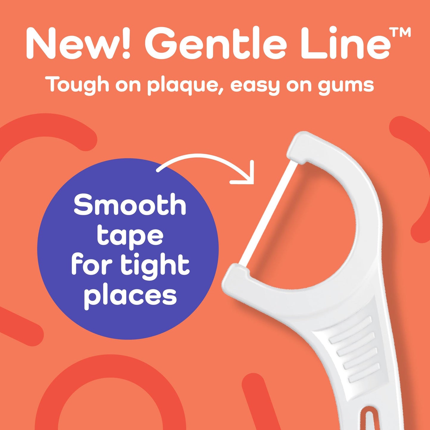 Plackers Gentle Line Floss Picks, Fresh Mint Flavor, Fold-Out FlipPick, QuickFix Grip, Easy Storage with Sure-Zip Seal, 150 Count