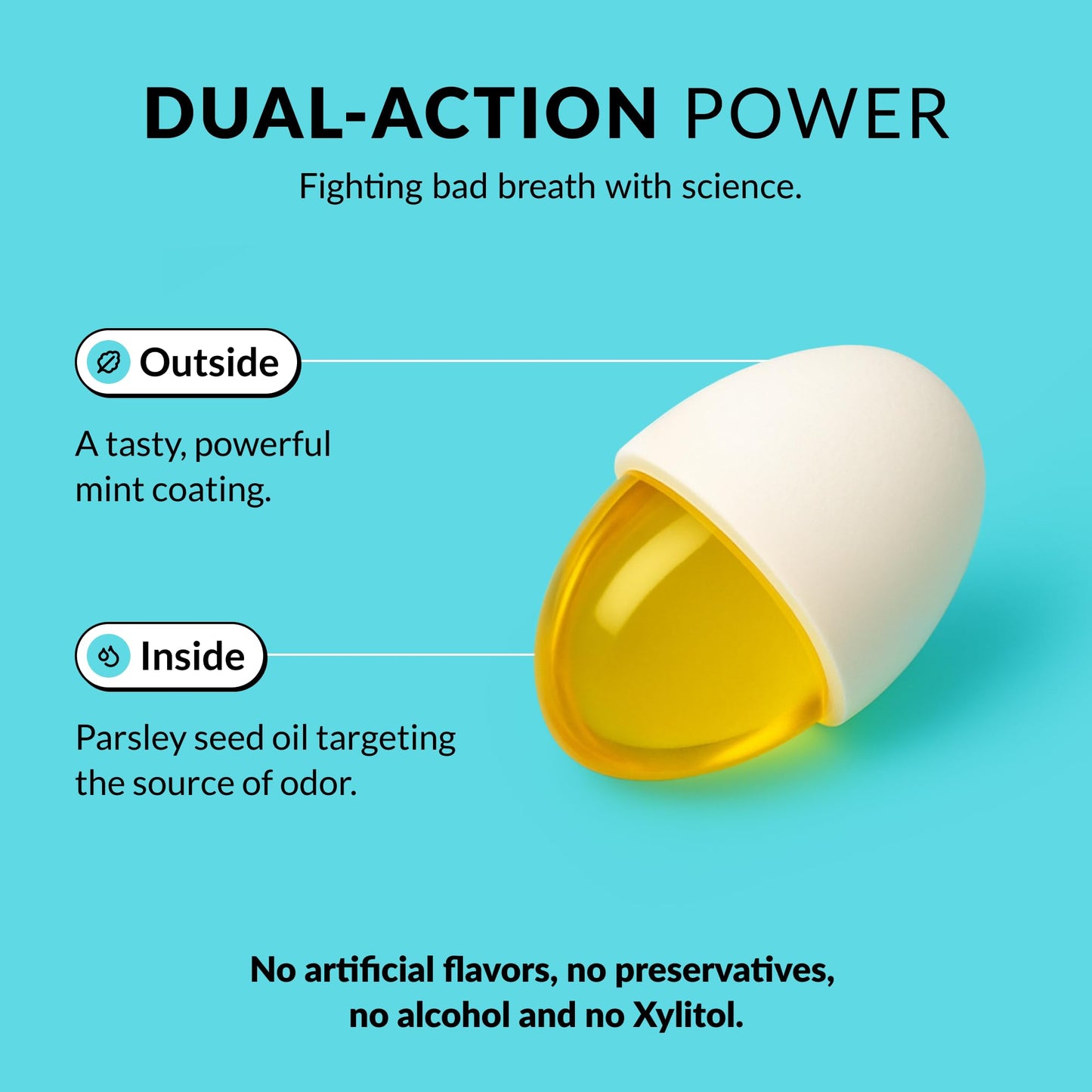 Zelmin's Minty Mouth Breath Freshener - (3 Pack) Long Lasting Bad Breath Treatment for Adults, Instant Freshness Helps with Dry Mouth, Natural Breath Mints for Travel, Alcohol-Free, Keto, Gluten-Free