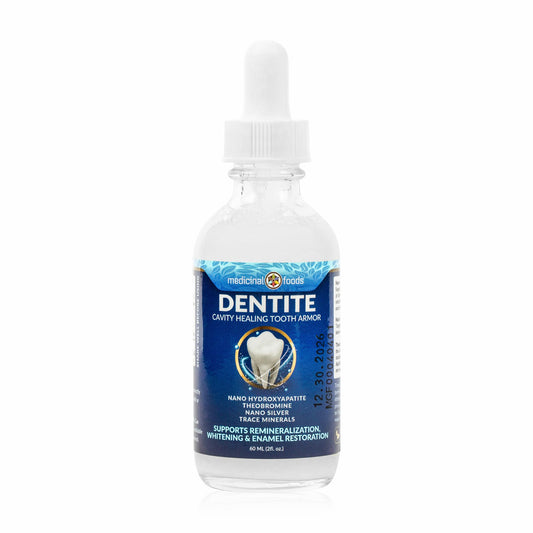 Original Dentite Cavity Healing Tooth Armor Liquid | Clinically Strengthen Enamel with Remineralization Drops | Teeth Whitening | at-Home Tooth Enamel Repair | Stronger Teeth | Hydroxyapatite | 60 ml