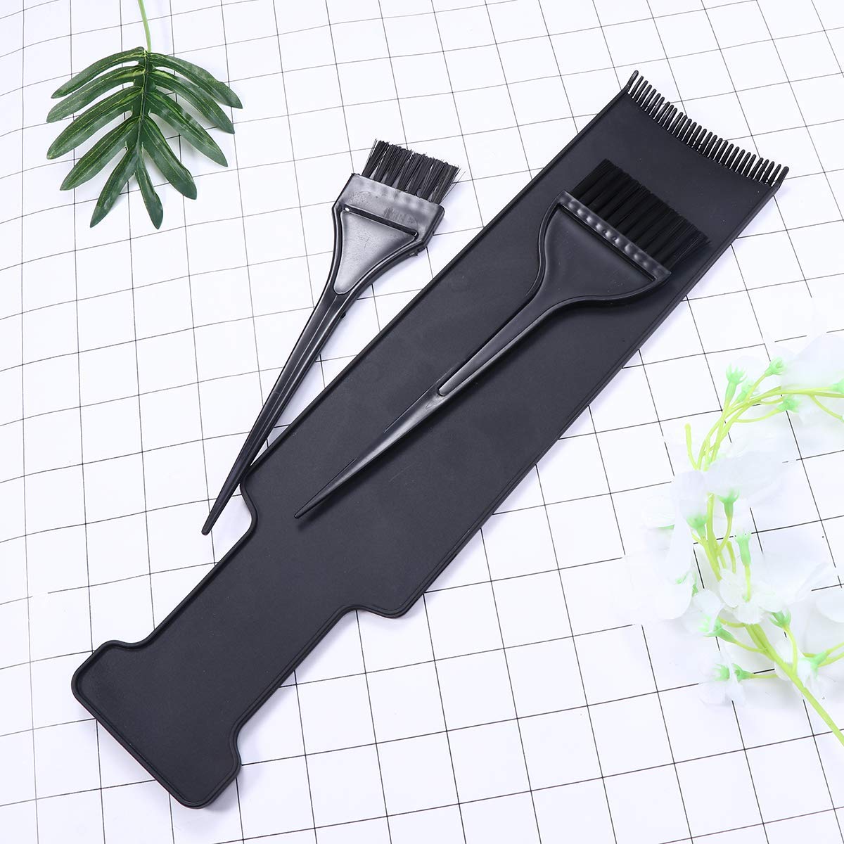 BinaryABC Balayage Highlighting Board and Brush kit, Hair Coloring Dyeing Kit