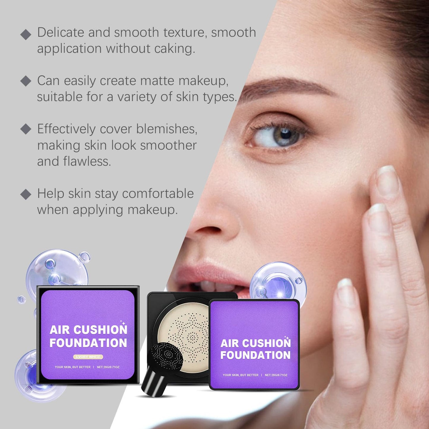 Serentia Elixir Cream Flawless Radiant Skin Instantly, Oberse Serentia Elixir BB Cream Korean, Waterproof Oil Control Moisturizing Concealer (Natural, 1)