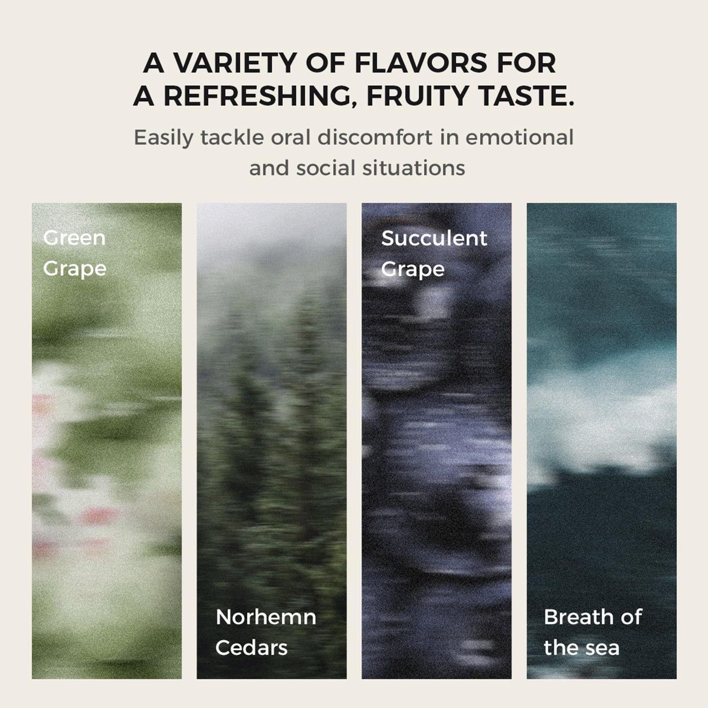 ZDEER Smart Electric Oral Spray - Mouth Spray Fresh Breath, Cool Mint Breath Spray, Mouth Freshener Spray, Rechargeable, Alcohol Free, With 4 Pods (Classic+4 Bombs)