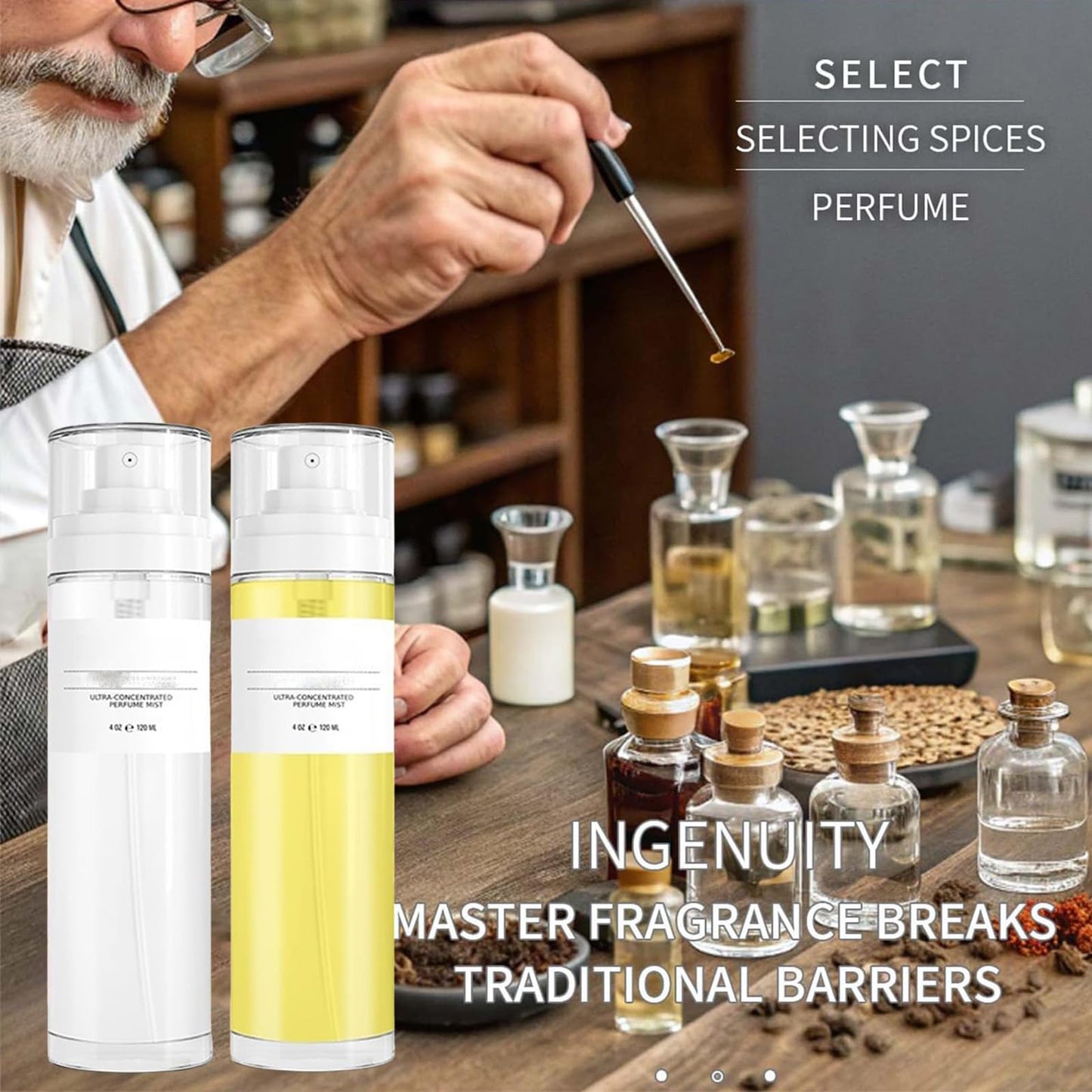 Strawberry Clouds Ultra-Concentrated Perfume Mist, Luxury Perfumes Oil, Sensual Fragrances Strawberrys Cloud, Caramel Vanilla Perfume, Hair & Body Mist, Long-Lasting Body Spray (Caramel)