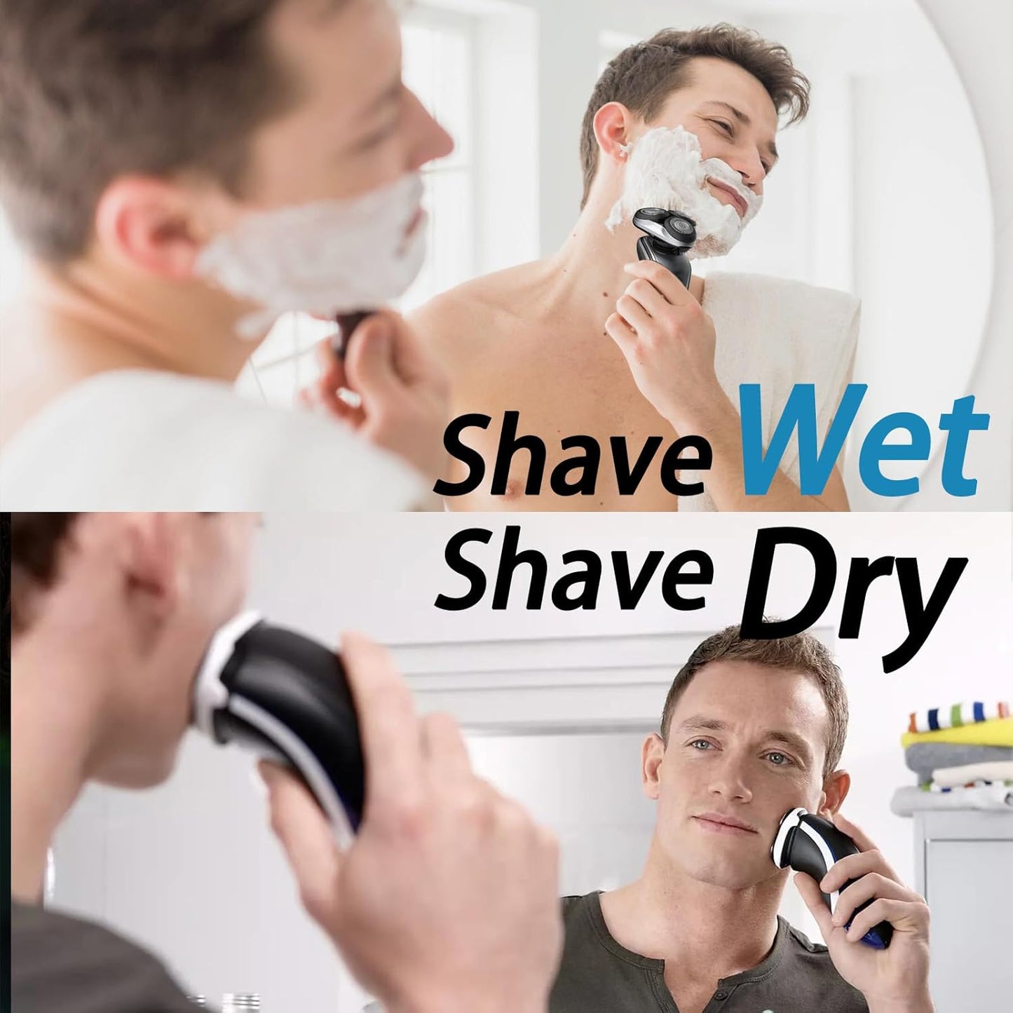 Philips Norelco Series 5000 Shaver Replacement Heads - 6-Pack Rotary Blades for Fast, Smooth Shaving
