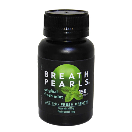 Breath Pearls Original Freshens Breath (150 softgels) New pack 150 counts