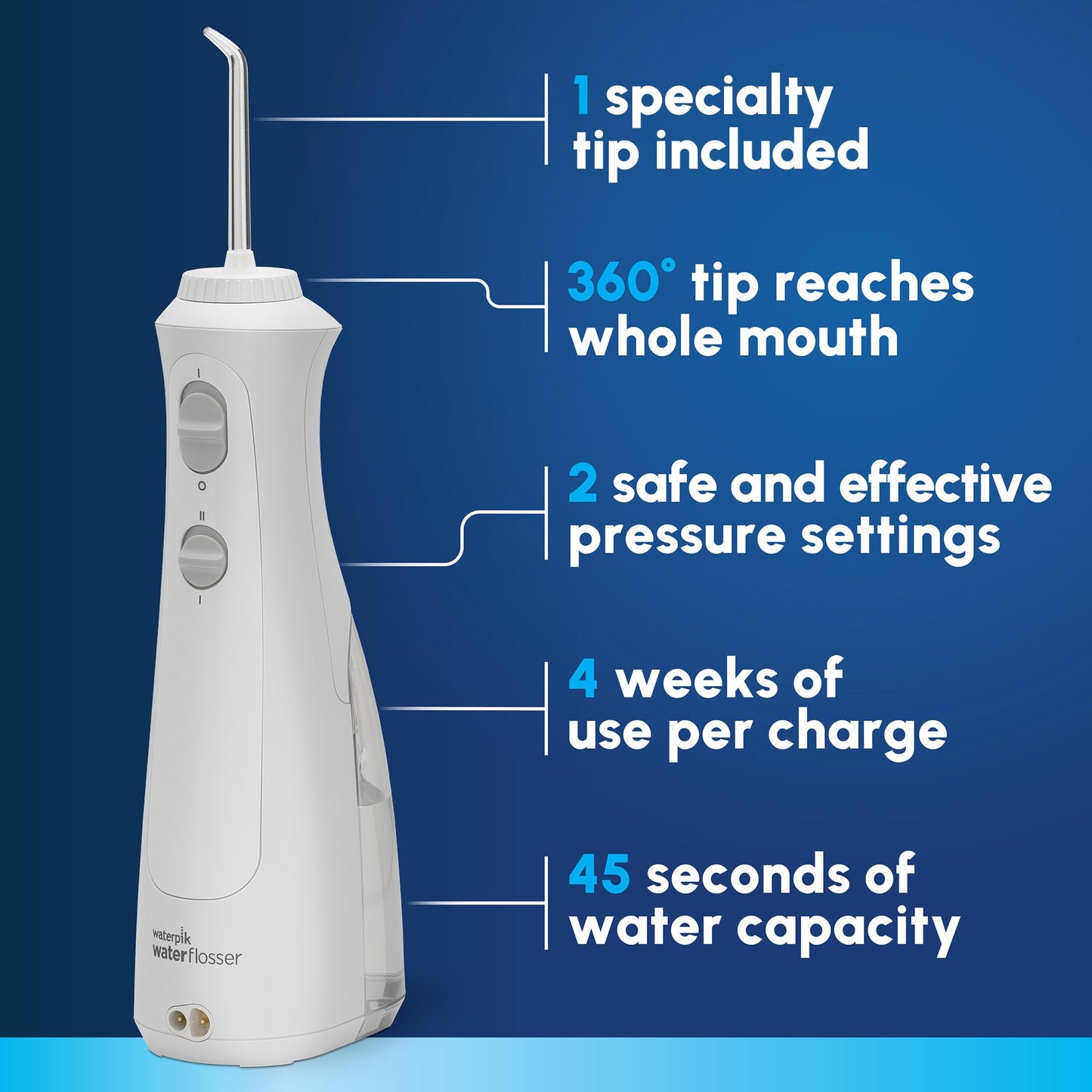 Waterpik Cordless Pearl and Sensonic Rechargeable Electric Toothbrush and Water Flosser Combo, Complete Dental Care for Teeth, Gums, Braces and Travel – ADA Accepted, White