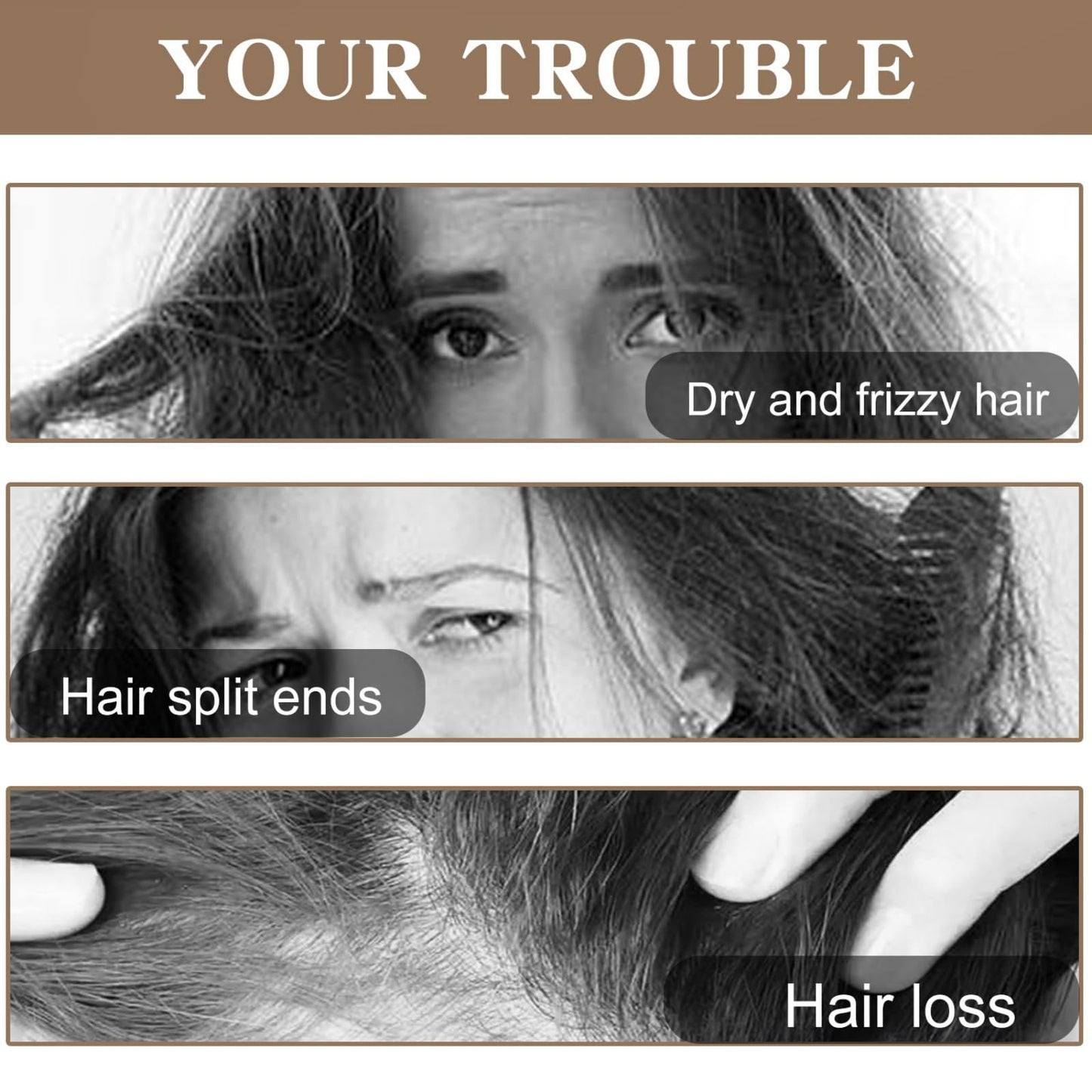 Hotiary Batana Oil for Hair Growth, Organic Batana Oil Hair Mask Thickness Hair Conditoner for Hair Loss Repairs Damaged Split Ends for Men & Women (4 Ounce (Pack of 1))