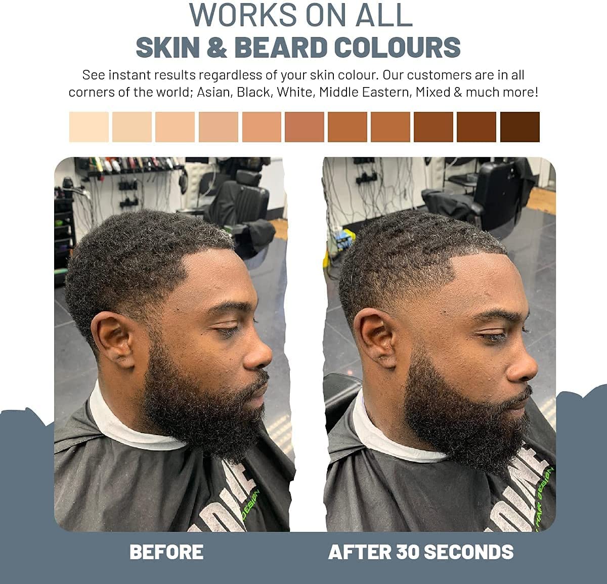 VOID Homme Beard Pen Filler for Men (Pack of 4) Instant Beard Pen & Filler Beard Pencil, Easy Beard Pen Liner, Beard Filler Pen for Beard Filling Pen Kit & Beard Marker, Waterproof Pen (Black)