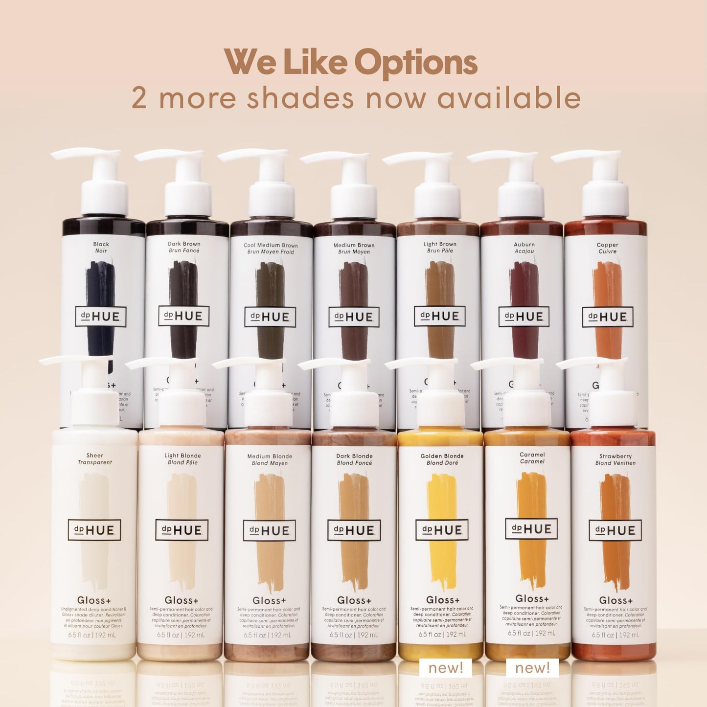 dpHUE Gloss+, Cool Medium Brown - 6.5 oz (8-12 Applications) - Semi-Permanent Hair Color & Conditioner - Lasts Up to Eight Washes - Paraben, SLS & SLES Sulfate Free - Vegan, Leaping Bunny Certified