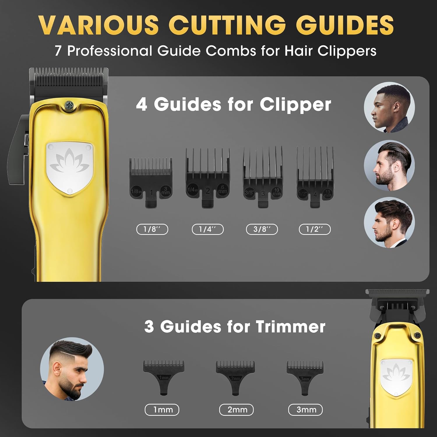 Powerful Foil Bald Shaver for Men - Cordless Electric Razor & Beard Trimmer with LED Display