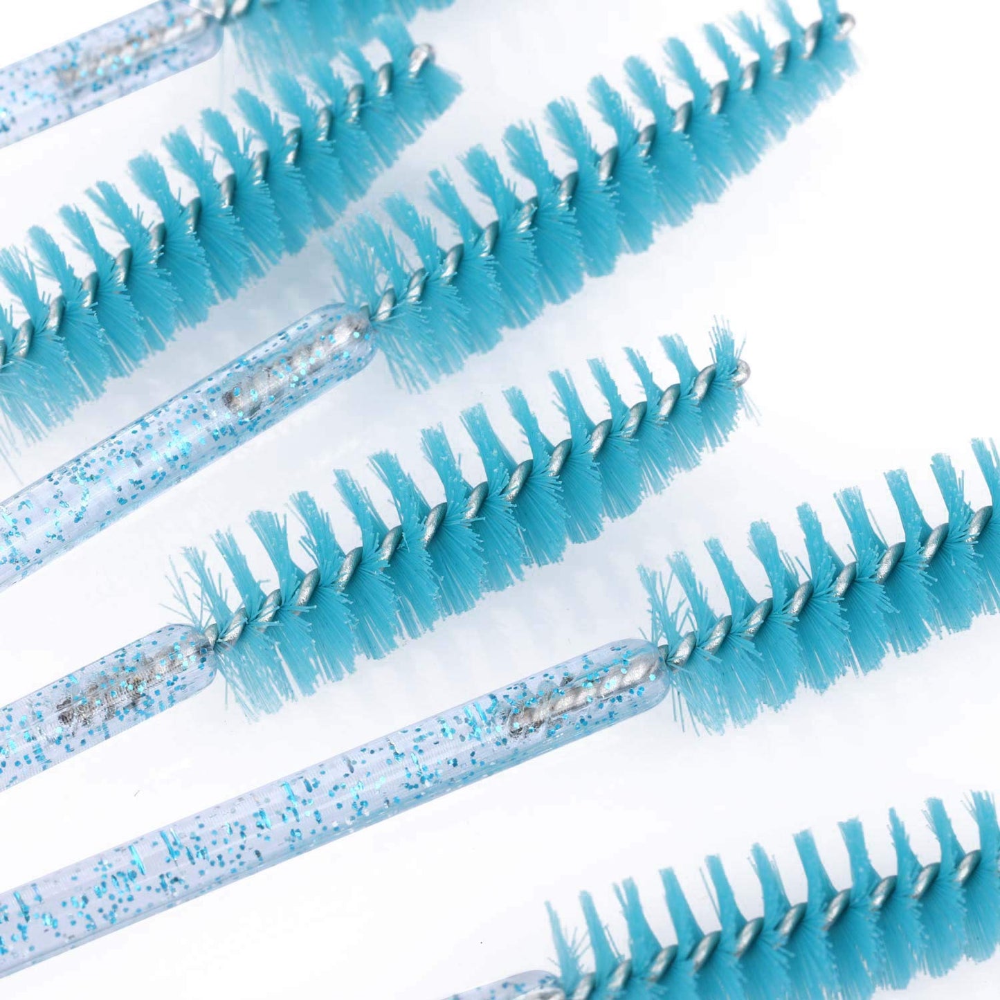 Disposable Mascara Wands - 1000 Colorful Eyelash Brushes & Spoolies for Extensions