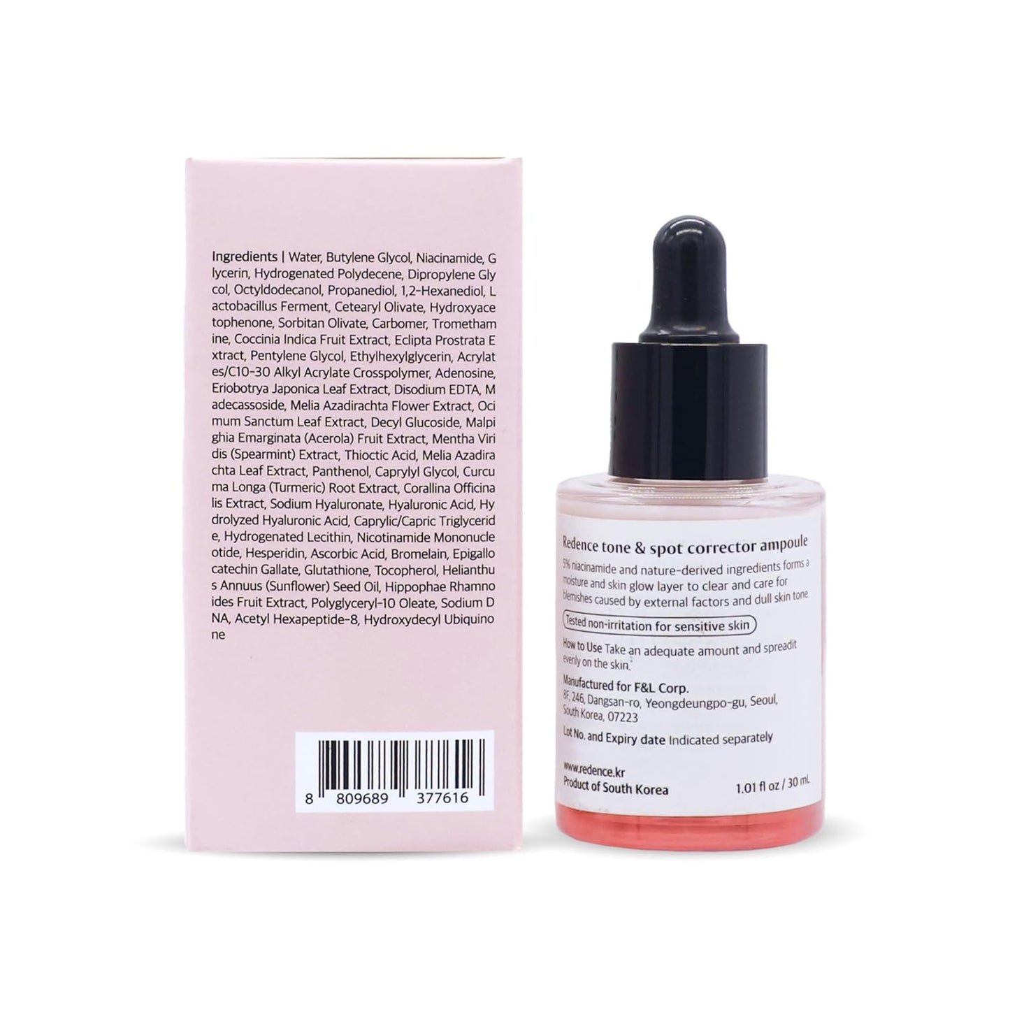 5% Niacinamide & Vitamin C Serum for Glowing Skin - Hydrating & Gentle for Sensitive Skin, 1 fl oz