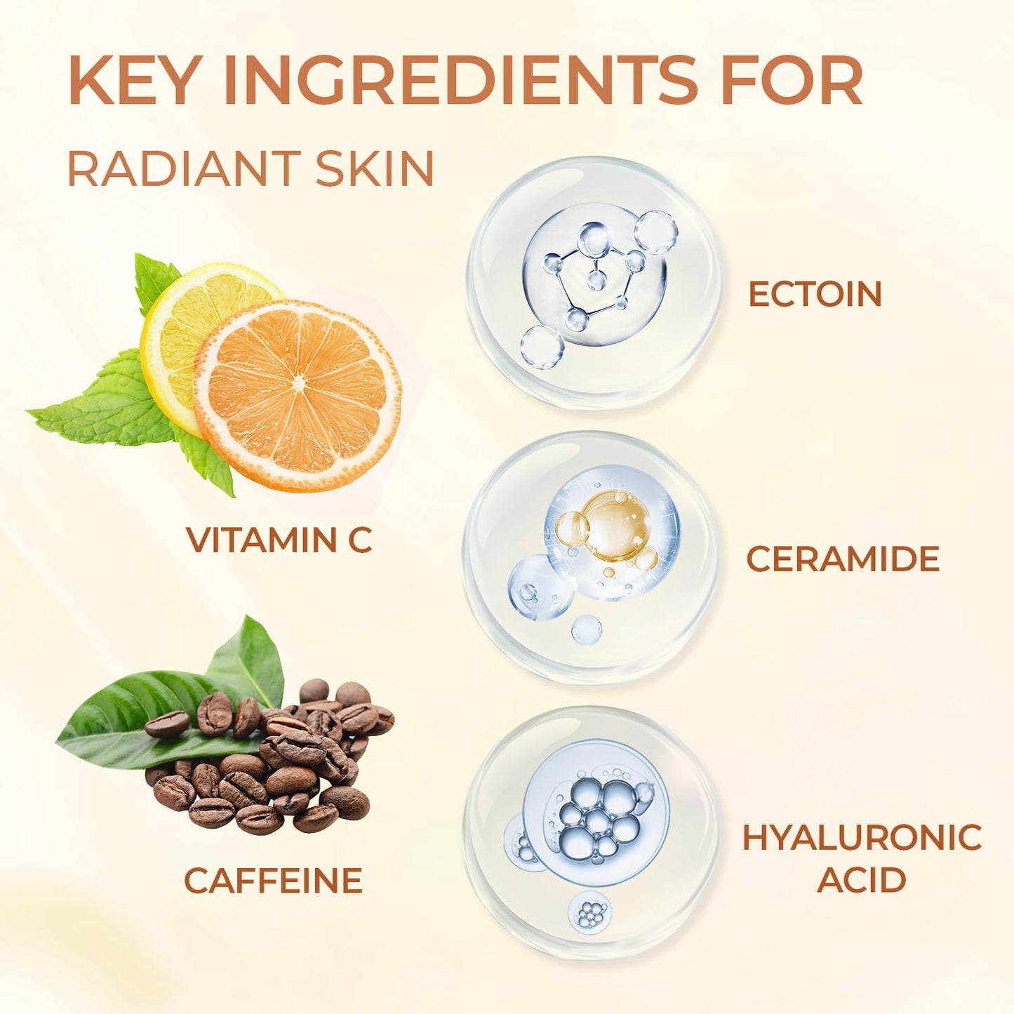 Vitamin C Serum for Mature Skin - Hydrating Anti-Aging Facial Care for Women 70+ - Firming & Smoothing Formula, 1.69 fl oz